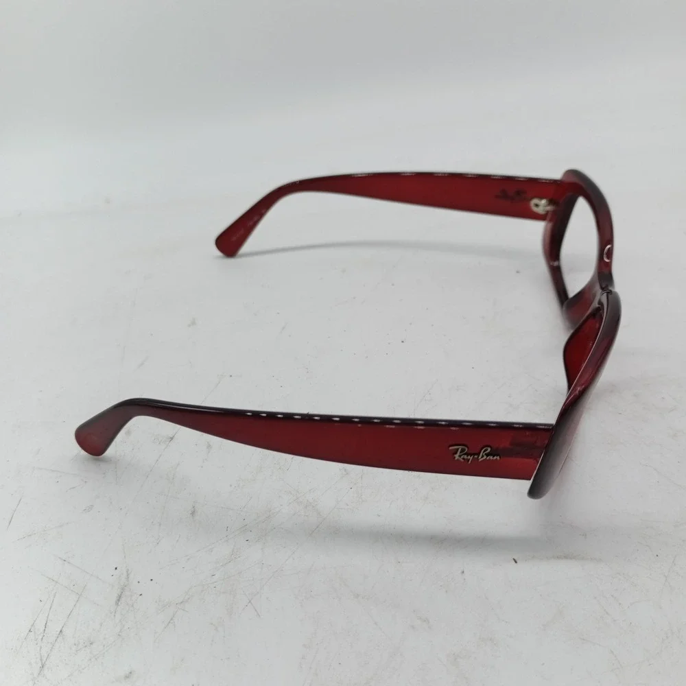 Ray-Ban RB 4122 735/8G Red Rectangular Eyeglass Frames Italy 176